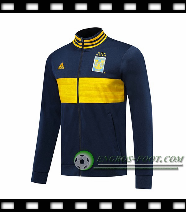 Nouveaux Veste Foot Tigres UANL Bleu Fonce 2019/2020