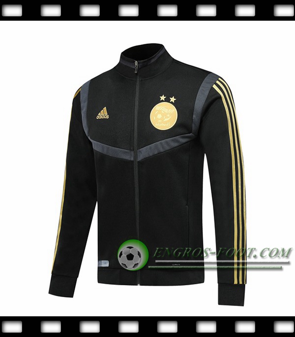 Nouveaux Veste Foot Algerie Noir 2019/2020