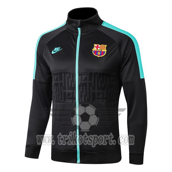 Nouveaux Veste Foot FC Barcelone Gris Fonce 2019/2020