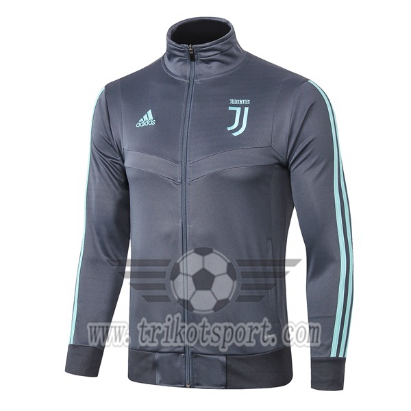 Nouveaux Veste Foot Juventus Gris 2019/2020