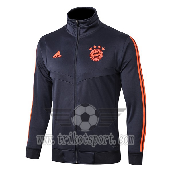 Nouveaux Veste Foot Bayern Munich Gris Fonc 2019/2020