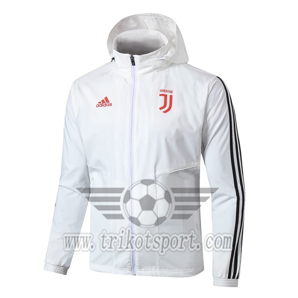 Nouveaux Coupe-Vent Juventus Blanc 2019/2020