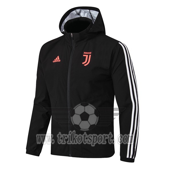 Nouveaux Coupe-Vent Juventus Noir 2019/2020