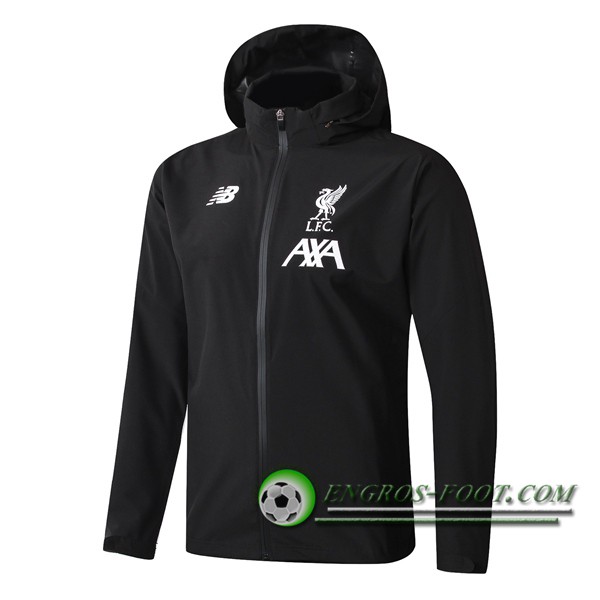 Nouveaux Coupe Vent FC Liverpool Noir 2019/2020