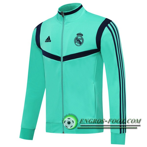 Nouveaux Veste Foot Real Madrid Vert 2019/2020