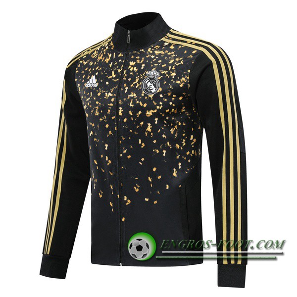 Nouveaux Veste Foot Real Madrid Adidas × EA Sports? FIFA 20 Noir 2019/2020