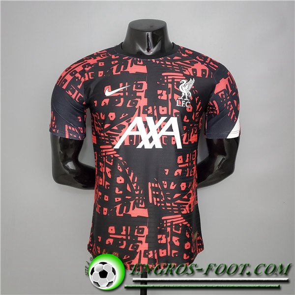 Training T-Shirts FC Liverpool Noir/Rouge 2020/2021