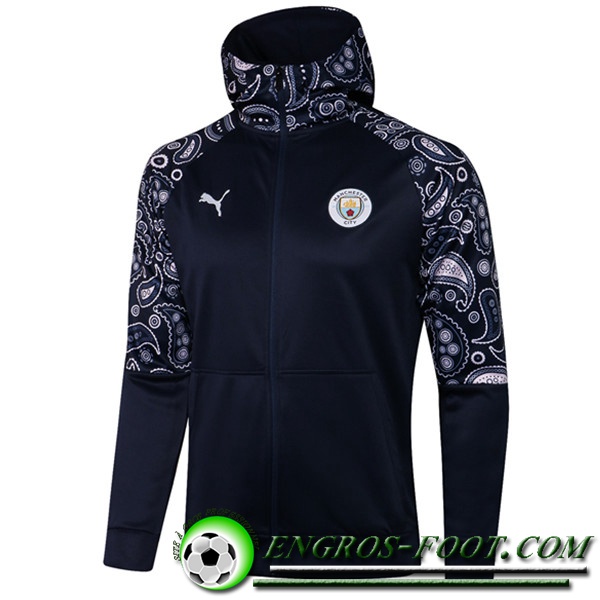 Veste A Capuche Manchester City Noir 2020/2021