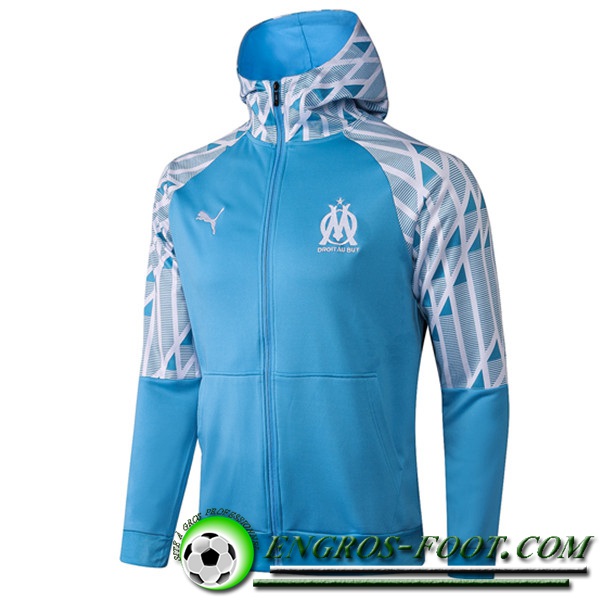 Veste A Capuche Marseille OM Bleu 2020/2021