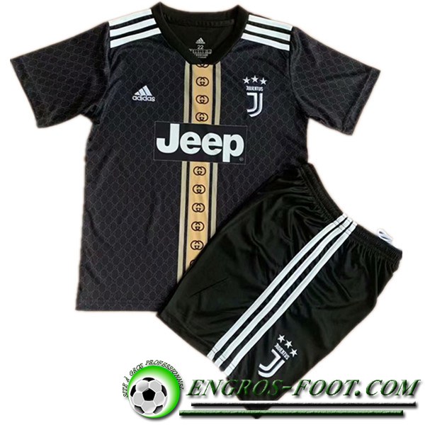 Maillot de Foot Juventus Enfant Concept Edition Noir 2021/2022