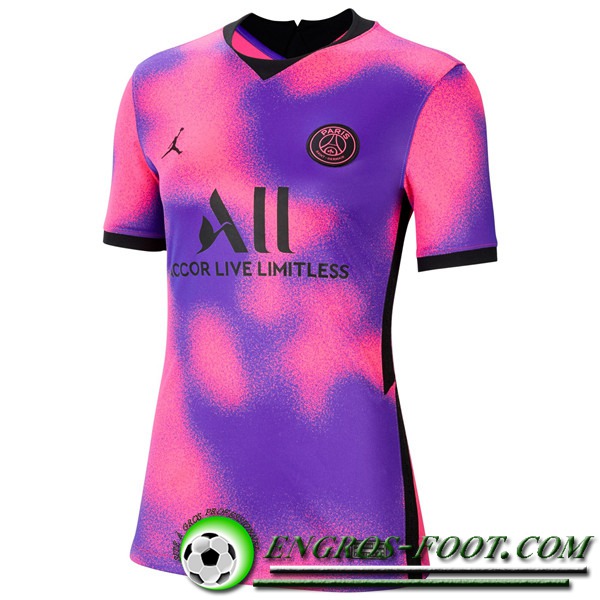 Maillot de Foot PSG Jordan Femme Fourth Stadium 2021