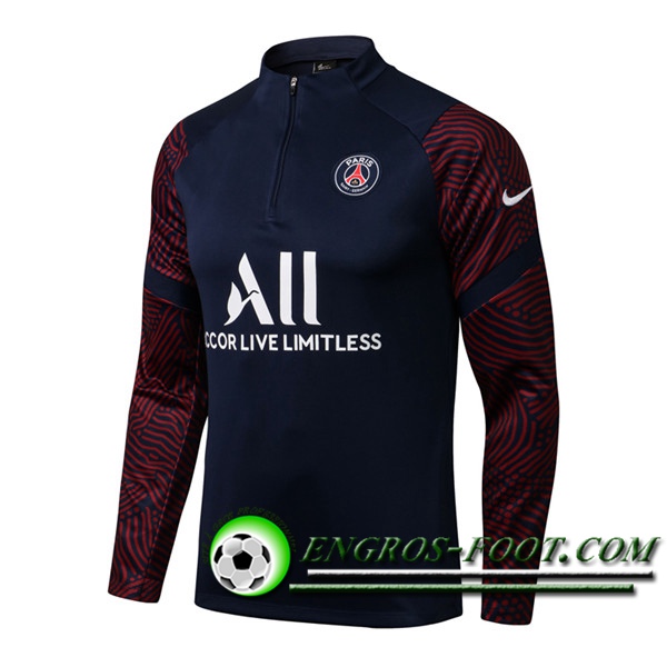 Sweatshirt Training PSG Bleu Marin 2021/2022