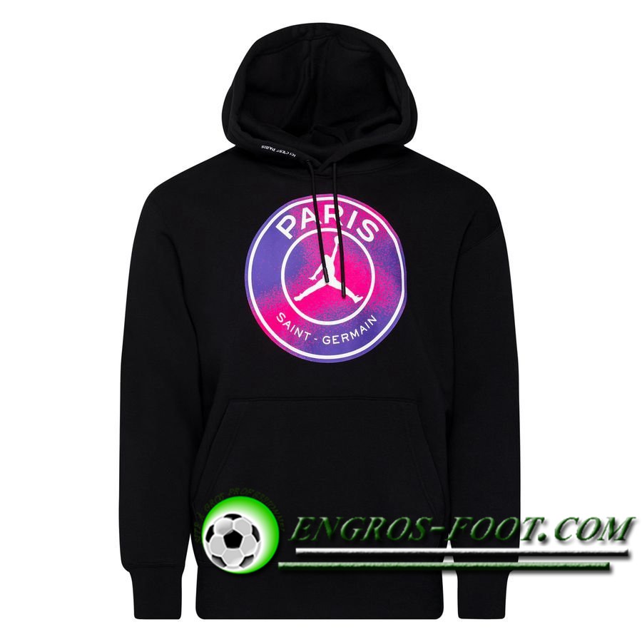 Sweatshirt Training Capuche Jordan PSG Noir 2021/2022