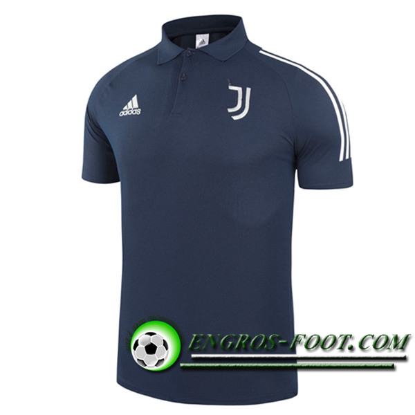 Polo Foot Juventus Bleu Marin 2021/2022