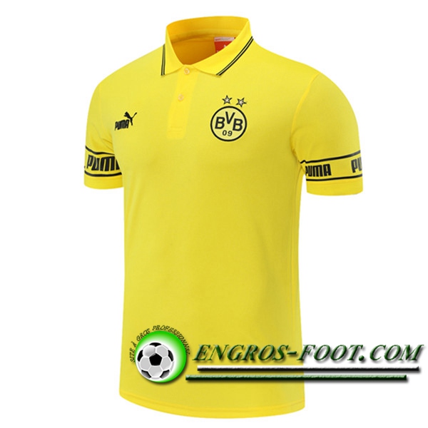 Polo Foot Dortmund BVB Jaune 2021/2022