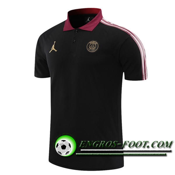 Polo Foot PSG Noir 2021/2022