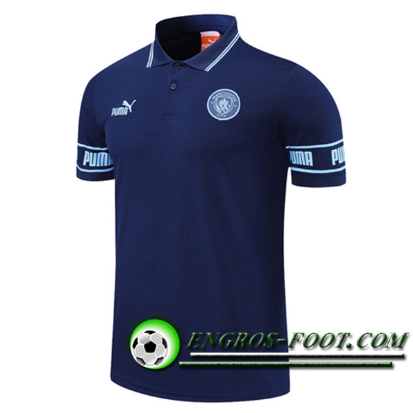 Polo Foot Manchester City Bleu 2021/2022