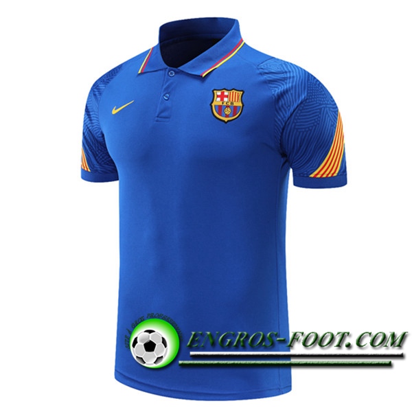 Polo Foot FC Barcelone Bleu 2021/2022