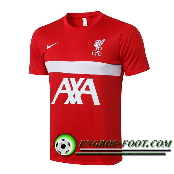 Training T-Shirts FC Liverpool Rouge/Blanc 2021/2022