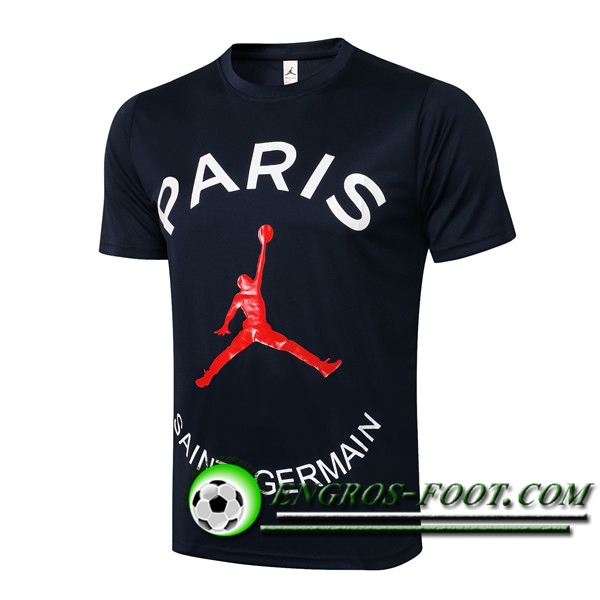 Training T-Shirts PSG Jordan Noir/Blanc 2021/2022