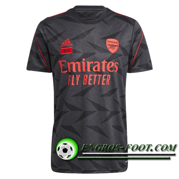 Training T-Shirts Arsenal 424 Noir 2021/2022