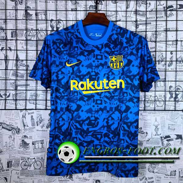 Training T-Shirts FC Barcelone Bleu 2021/2022