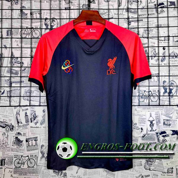 Training T-Shirts FC Liverpool Noir/Rouge 2021/2022