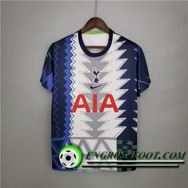 Training T-Shirts Tottenham Hotspur Blanc/Bleu 2021/2022