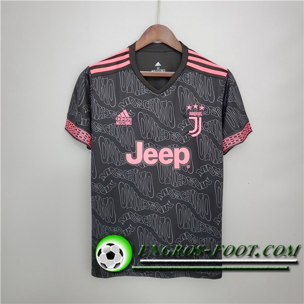 Training T-Shirts Juventus Noir/Rose 2021/2022