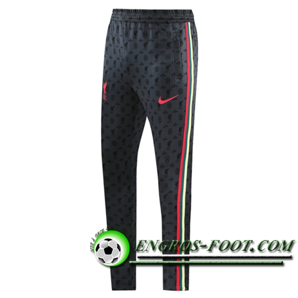 Training Pantalon Foot FC Liverpool Gris Fonce 2021/2022