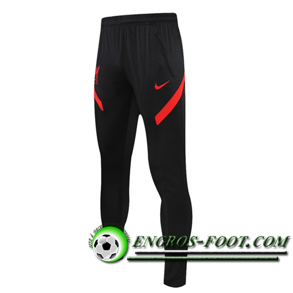 Training Pantalon Foot FC Liverpool Noir/Rouge 2021/2022