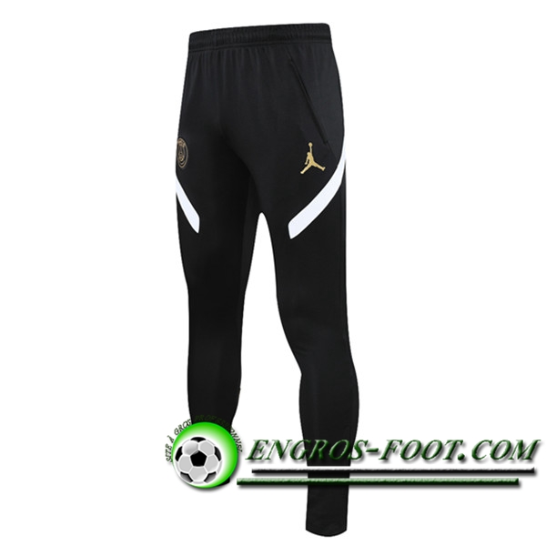 Training Pantalon Foot Jordan PSG Noir/Blanc 2021/2022