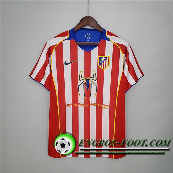 Maillot de Foot Atletico Madrid Retro Domicile 2004/2005