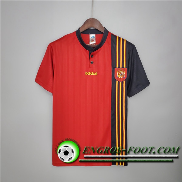 Maillot de Foot Espagne Retro Domicile 1996