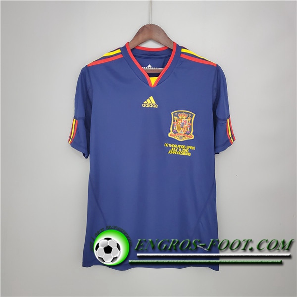 Maillot de Foot Espagne Retro Exterieur 2010