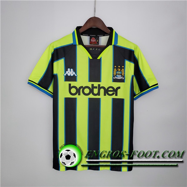 Maillot de Foot Manchester City Retro Exterieur 1998/1999