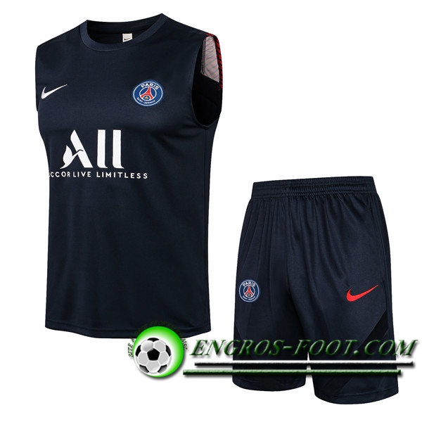 Debardeur Foot PSG Bleu 2021/2022