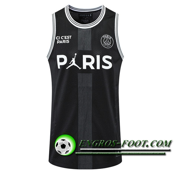 Debardeur Mesh 23 Jordan x PSG - Noir/Blanc 2021/2022