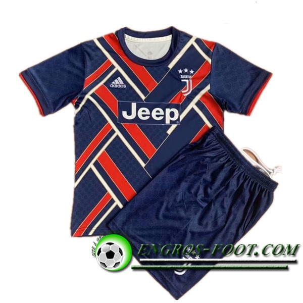 Maillot de Foot Juventus Enfant Bleu/Rouge 2021/2022