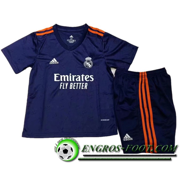 Maillot de Foot Real Madrid Enfant Exterieur 2021/2022