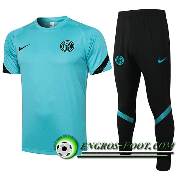 Ensemble Polo Inter Milan + Pantalon Bleu 2021/2022