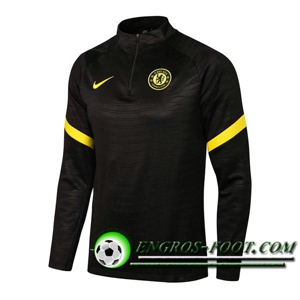 Sweatshirt Training FC Chelsea Noir 2021/2022