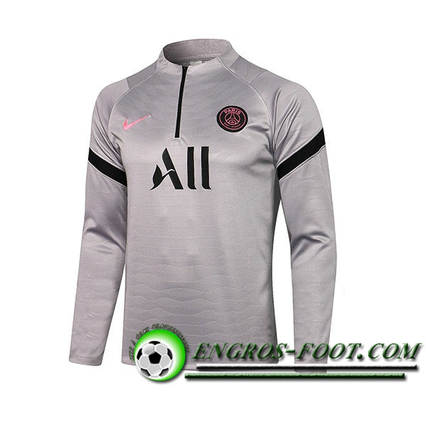 Sweatshirt Training Jordan PSG Gris 2021/2022