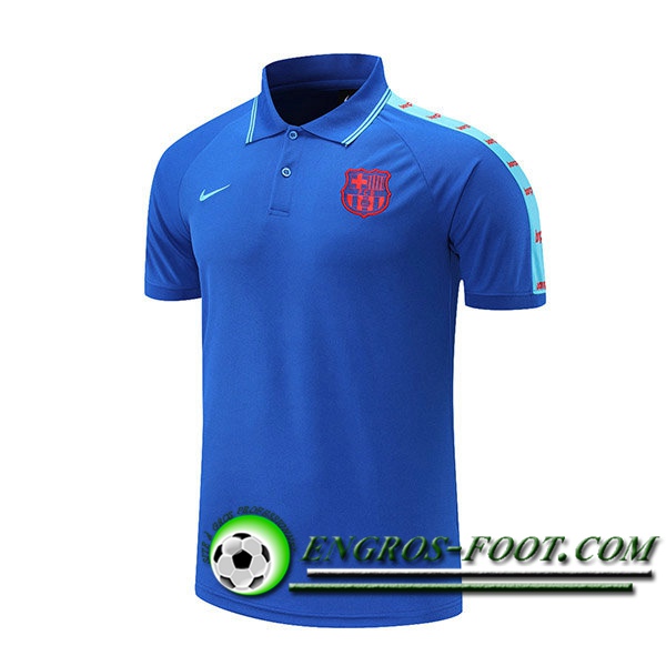 Polo Foot FC Barcelone Bleu 2021/2022