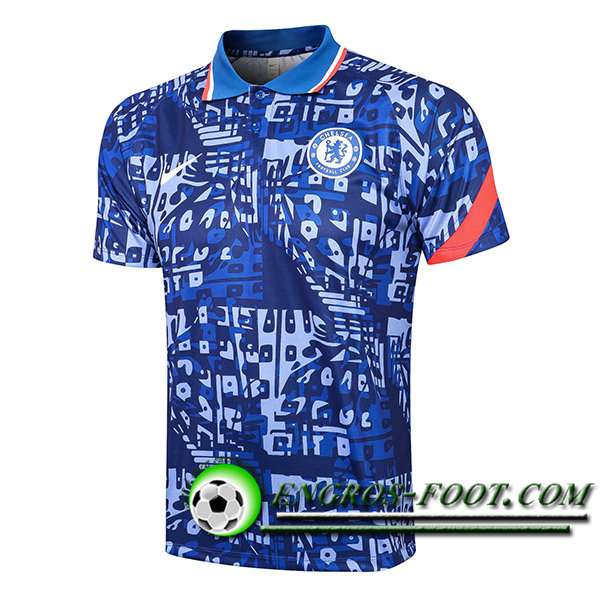 Polo Foot FC Chelsea Bleu 2021/2022