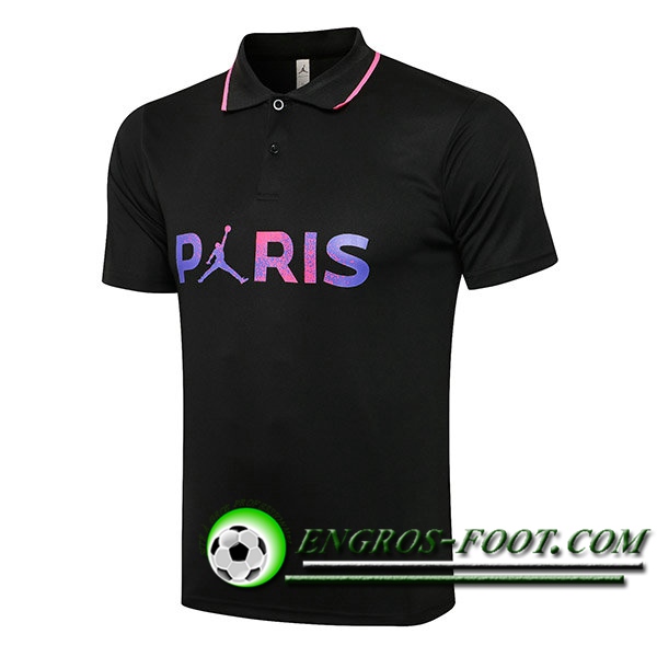 Polo Foot Jordan PSG Noir 2021/2022