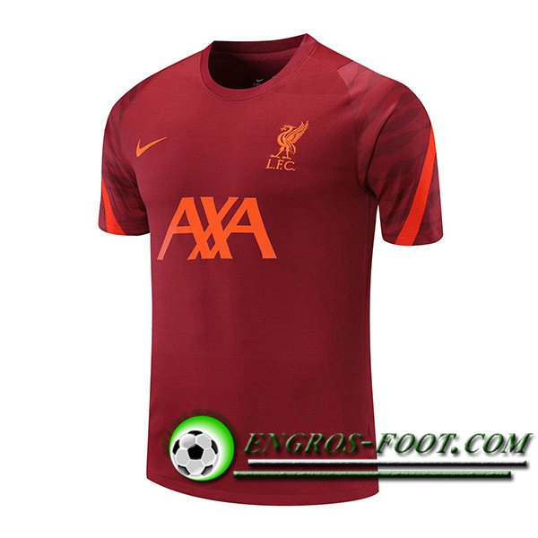 Training T-Shirts FC Liverpool Rouge 2021/2022