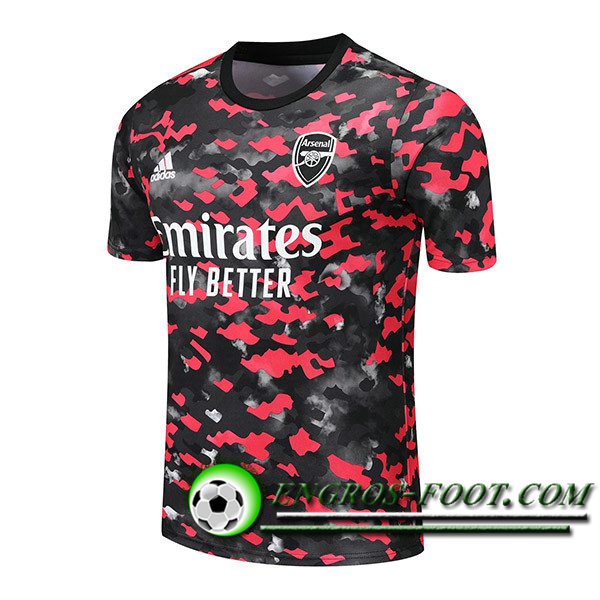 Training T-Shirts Arsenal Rouge/Noir 2021/2022