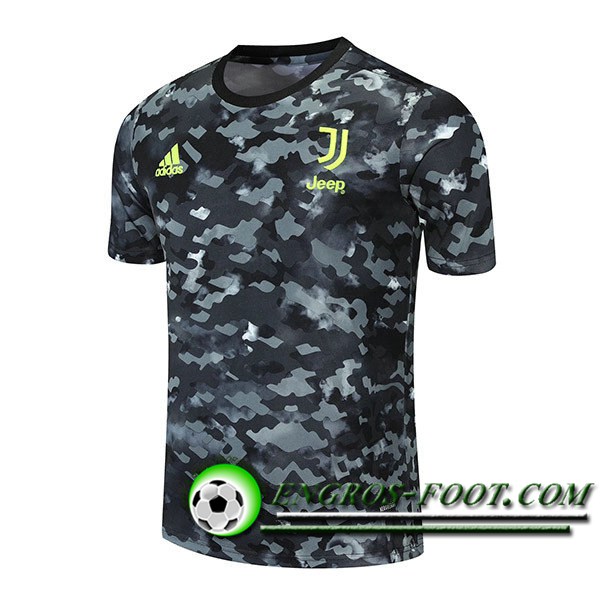 Training T-Shirts Juventus Gris/Noir 2021/2022