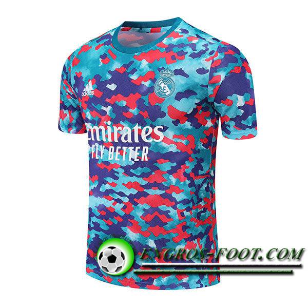 Training T-Shirts Real Madrid Rouge/Bleu/Pourpre 2021/2022